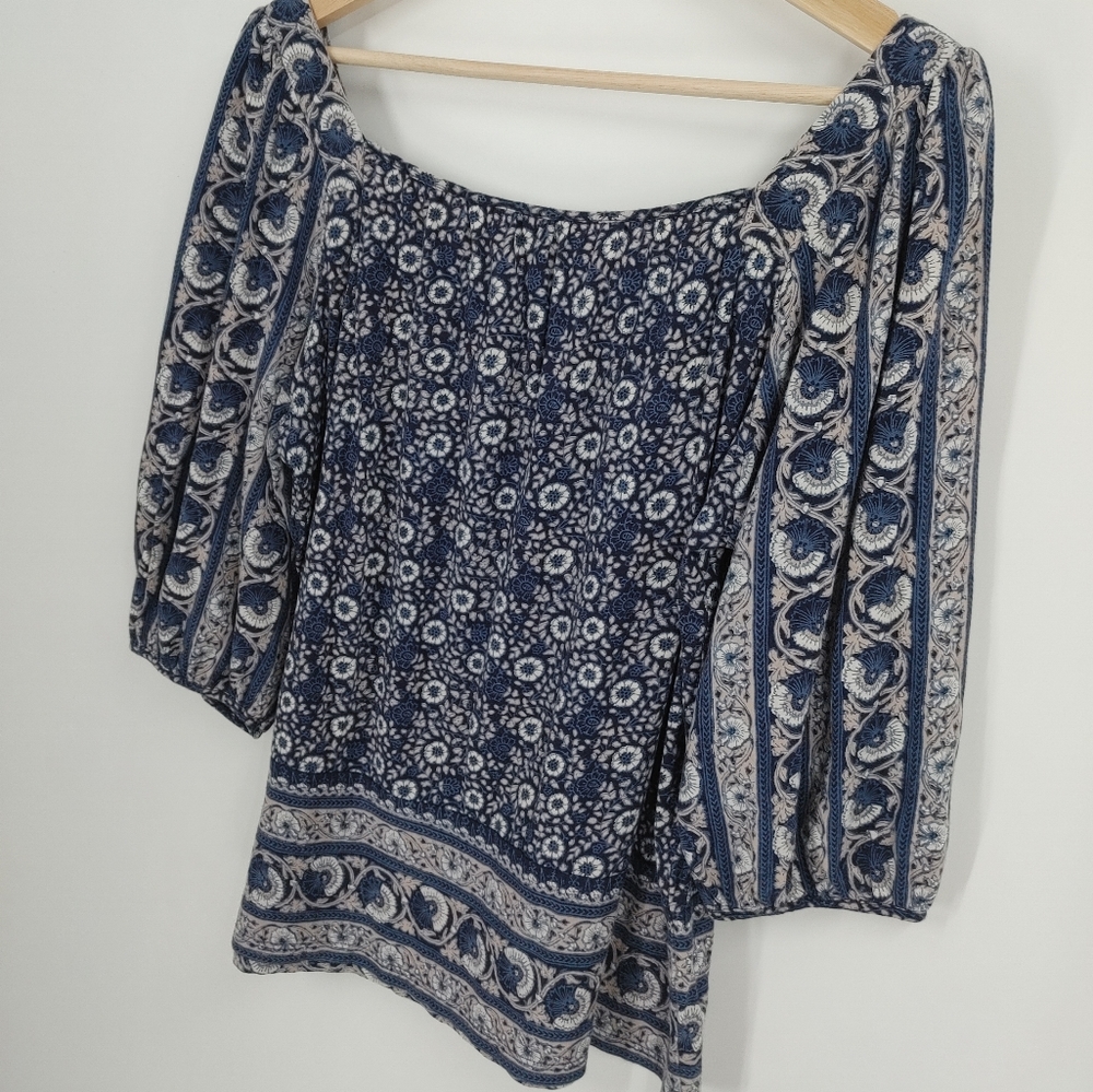 Lucky Brand | printed top - Picture 3 of 3